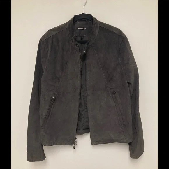 John Varvatos James Bond suede Jacket. Size XL - Picture 2 of 7